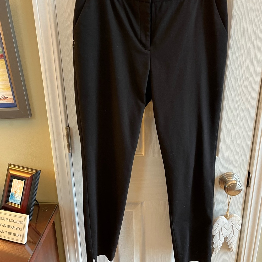 Calvin Klein Black Ankle Pants